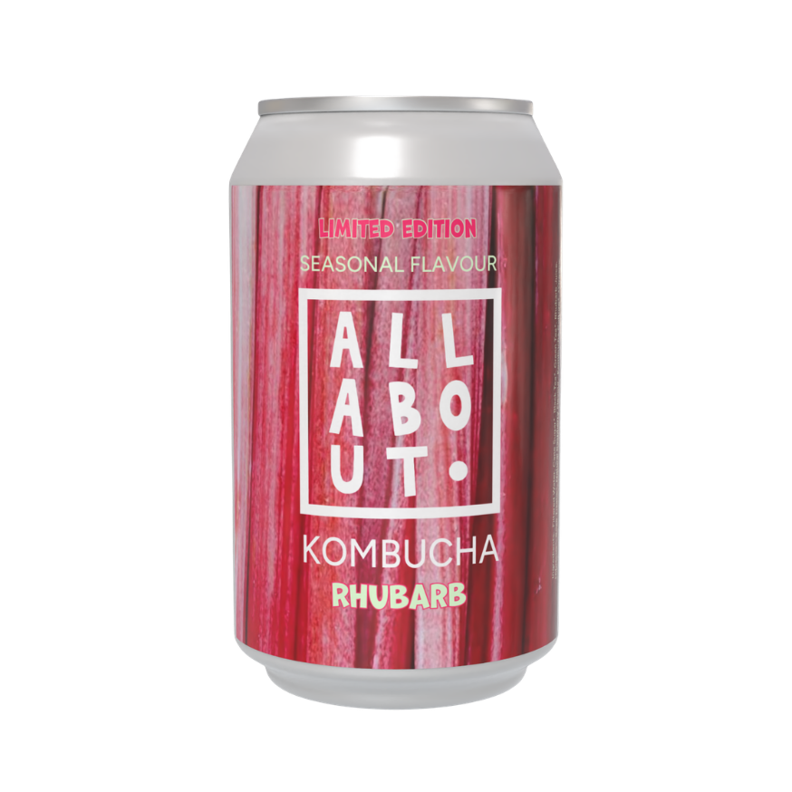 Limited Edition Rhubarb Kombucha