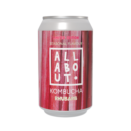 Limited Edition Rhubarb Kombucha